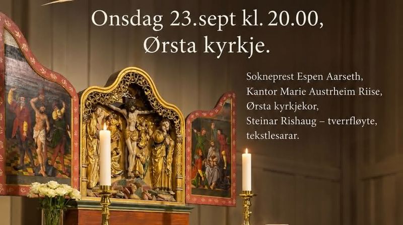 Taizékveldsbøn i Ørsta kyrkje