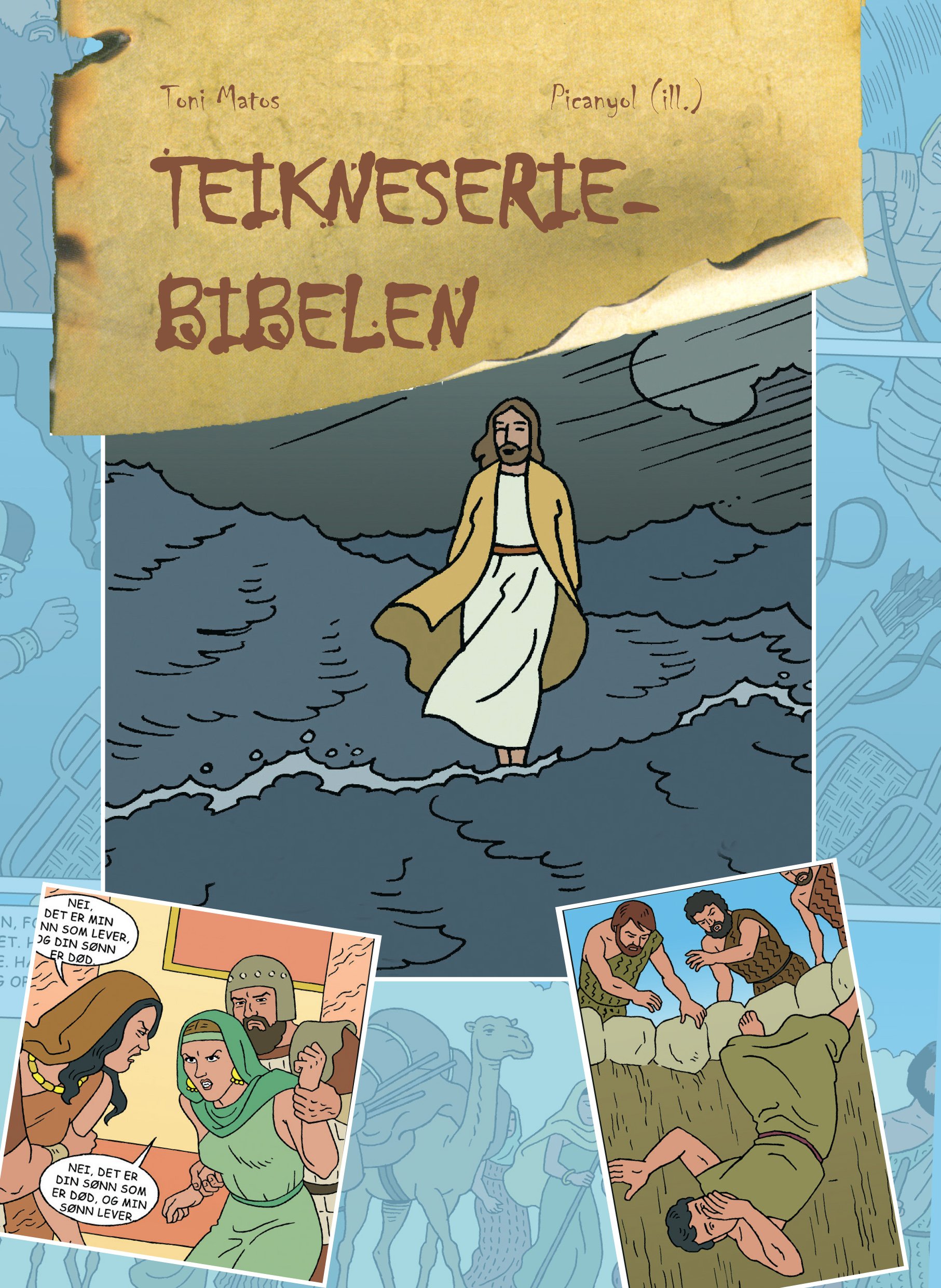 Bibelboka vi deler ut til femteklassingane