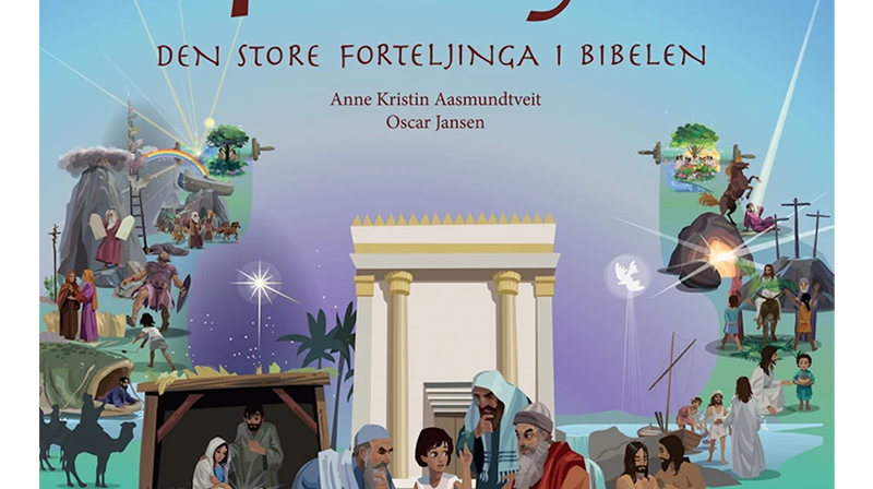 Bibelboka vi deler ut til femteklassingane