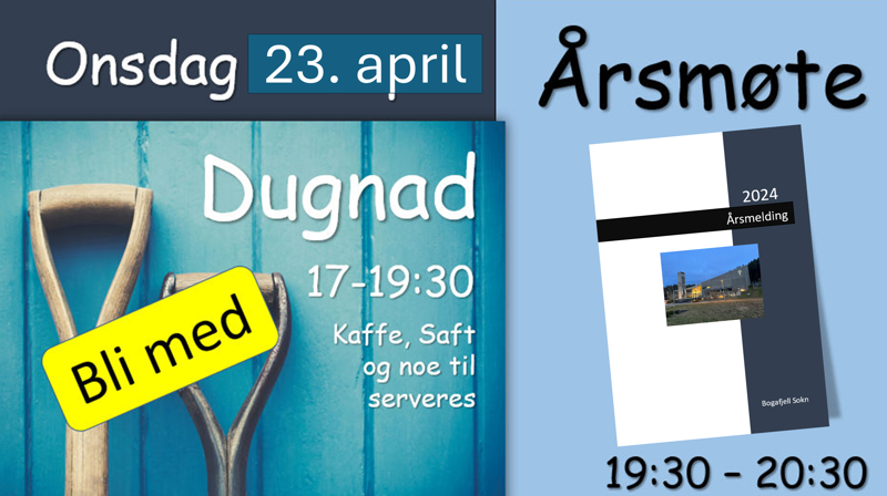Årsmøte og dugnad 2025
