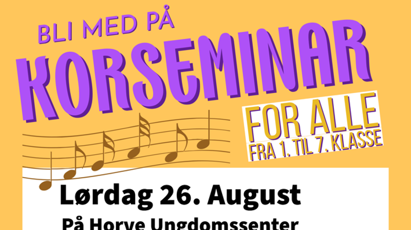 Korseminar Horve 23