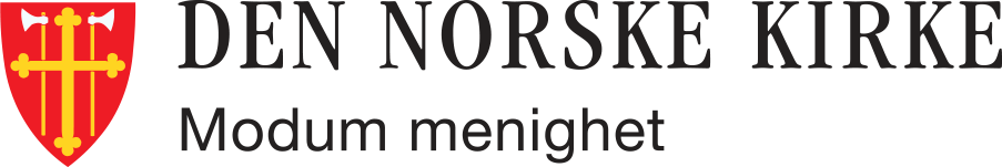 Modum menighet logo