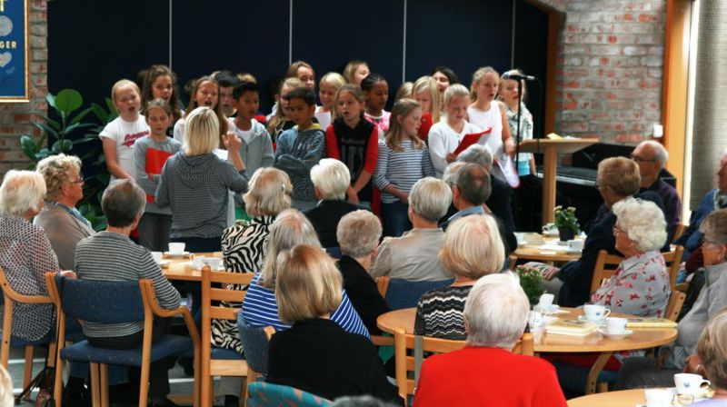 Hyggestund i Åmot kirke