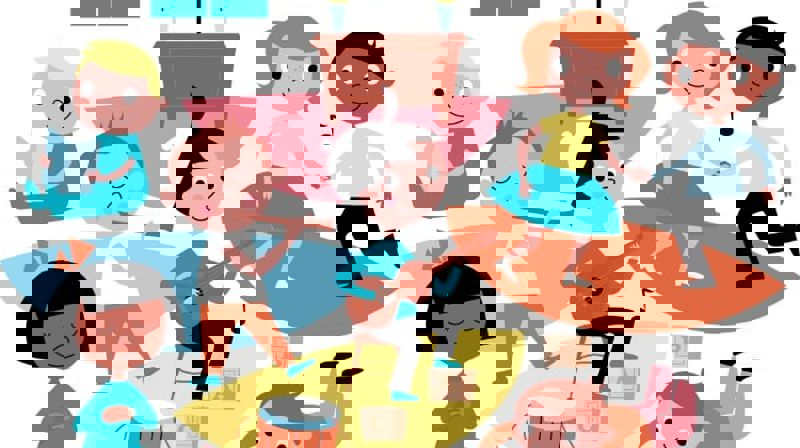 Barnekor i Knarvik sokn