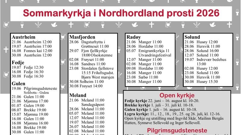 Sommarkyrkja 2026