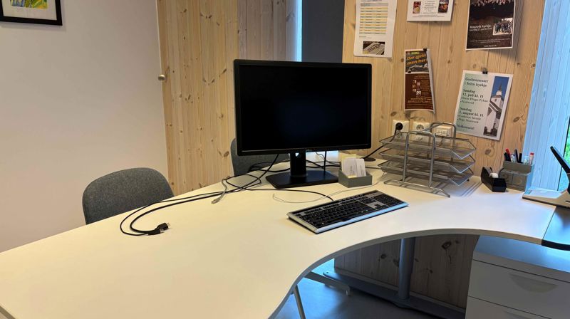 Nytt mannskap på kontoret