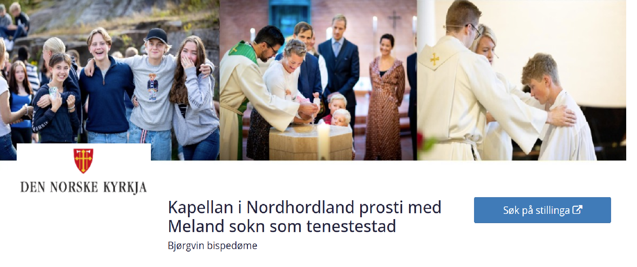 Utlysing - kapellanstilling