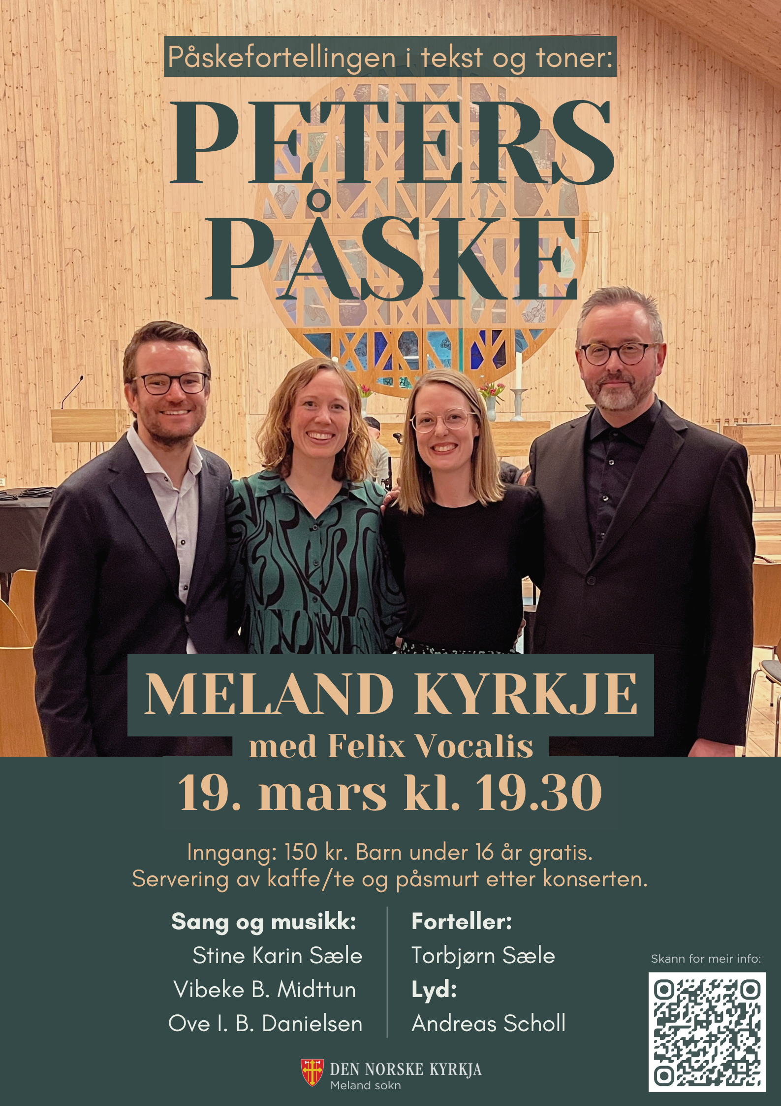 Peters påske i Meland kyrkje