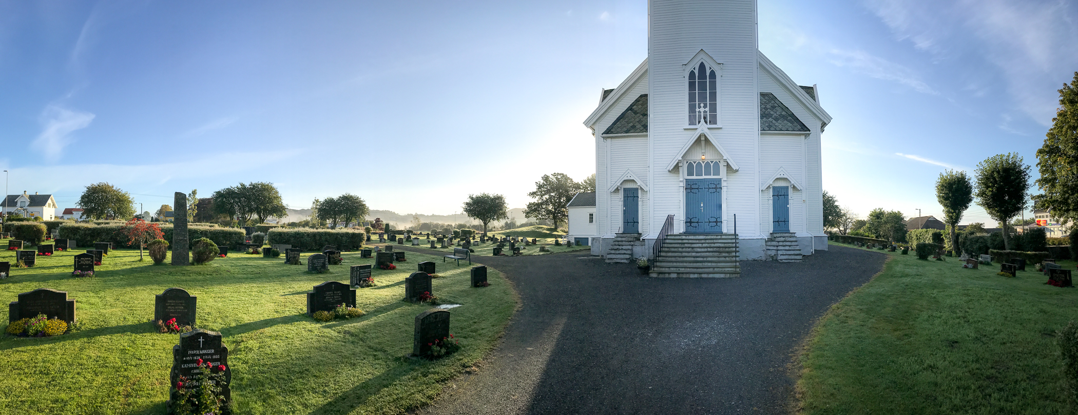 Manger kyrkje. Foto: W.Vogelaar