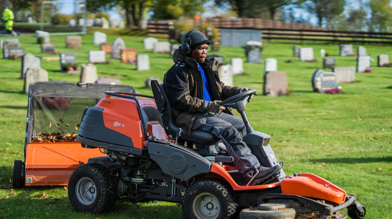 Sommerjobb på kirkegård/gravplass