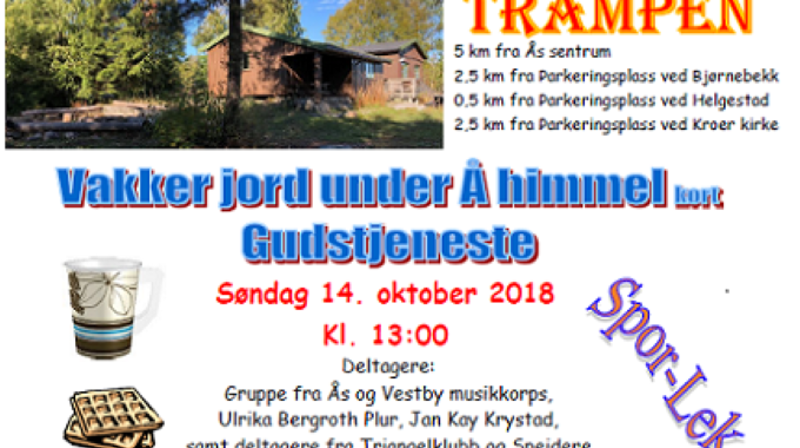 Kommer du til Trampen på søndag?