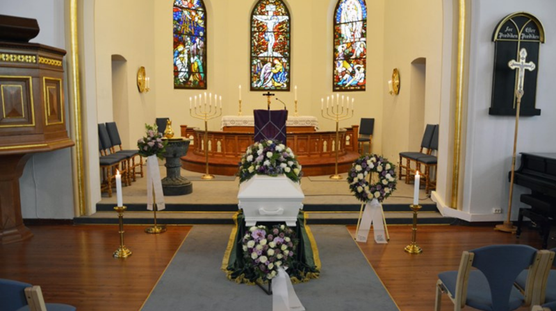 Antall tilstedeværende under gravferd