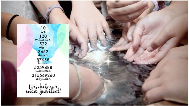 10 år – vi feirer med klubb og karnevalsgudstjeneste!