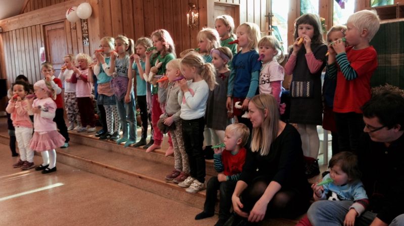 Velkommen til høsttakkefest og 4-årsklubb