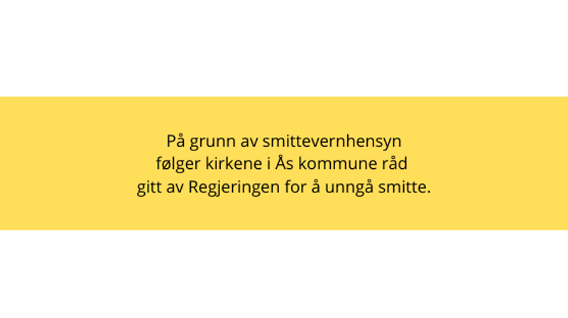 Koronavirus - informasjon om våre tilbud og aktiviteter