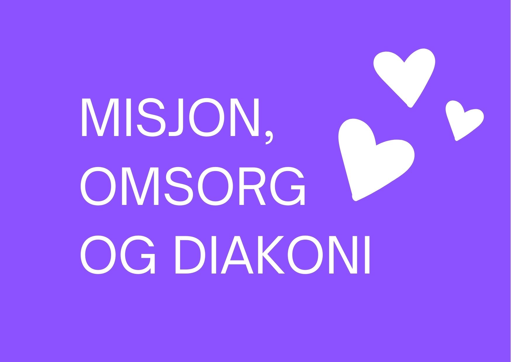 Diakoni og omsorg