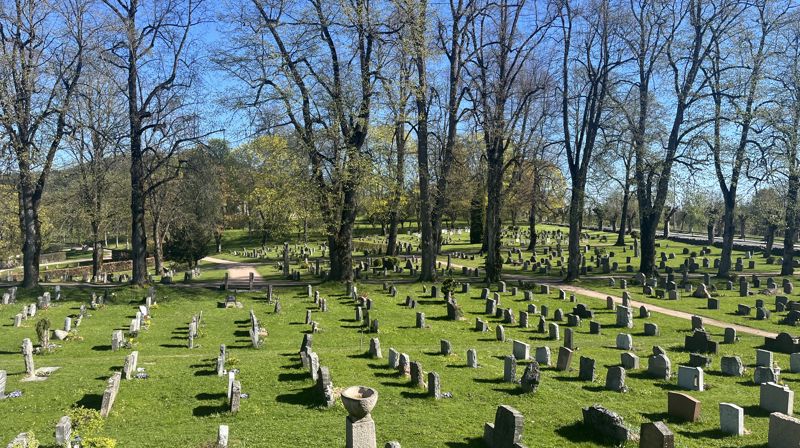 Hvordan finner du en grav på Asker kirkegård?