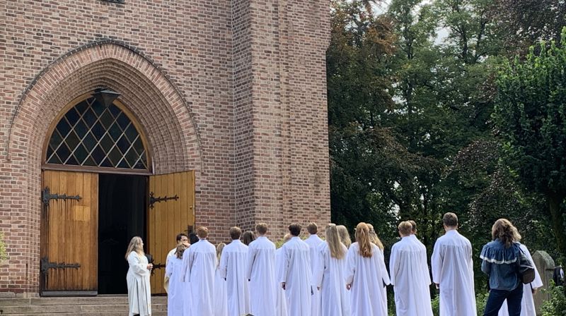 Kick off nye konfirmanter