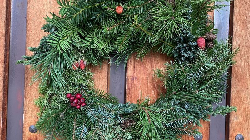 Kranser på Novembermarkedet