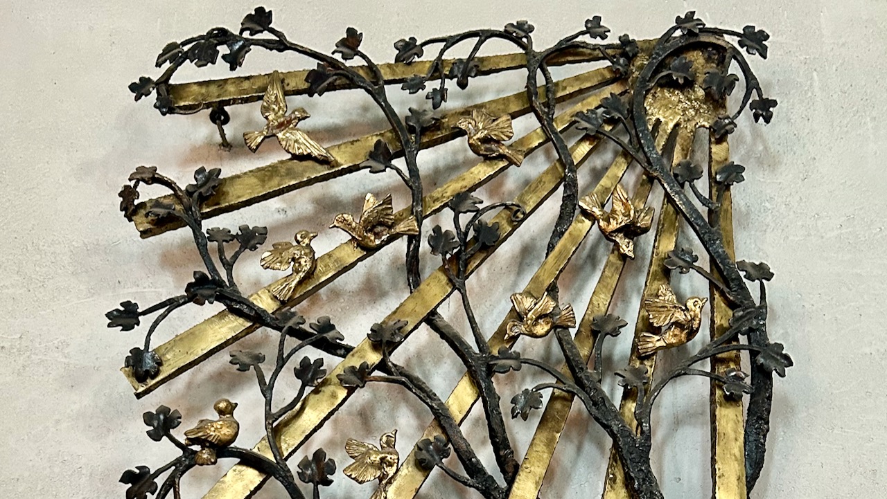 Utsnitt av "Livets tre", laget av Ragnhild Butenschøn.