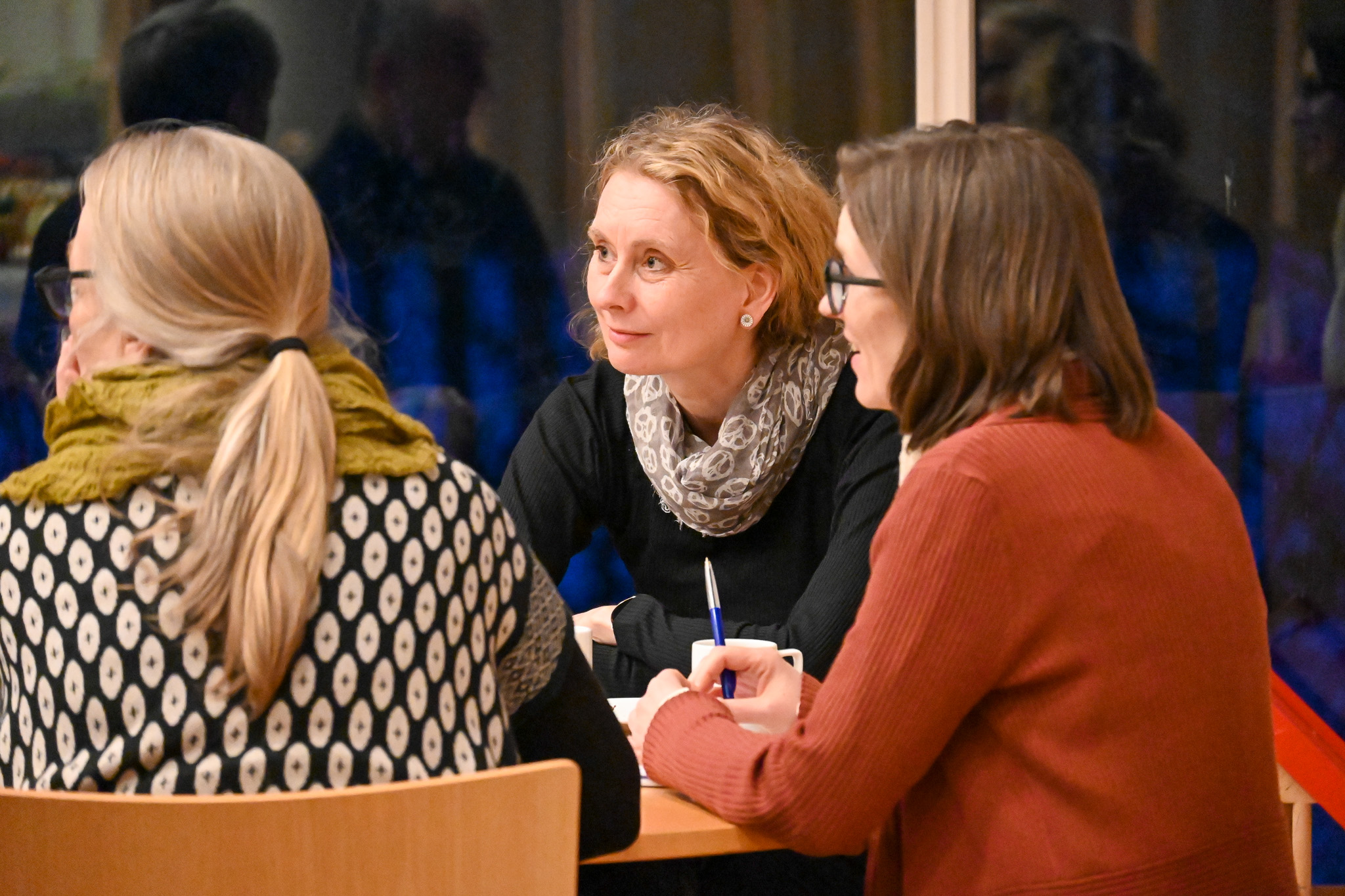 Foto fra felles møte med menighetsrådene i Asker, Holmen og Vardåsen tidligere i år. Foto: Asker kirkelige fellesråd