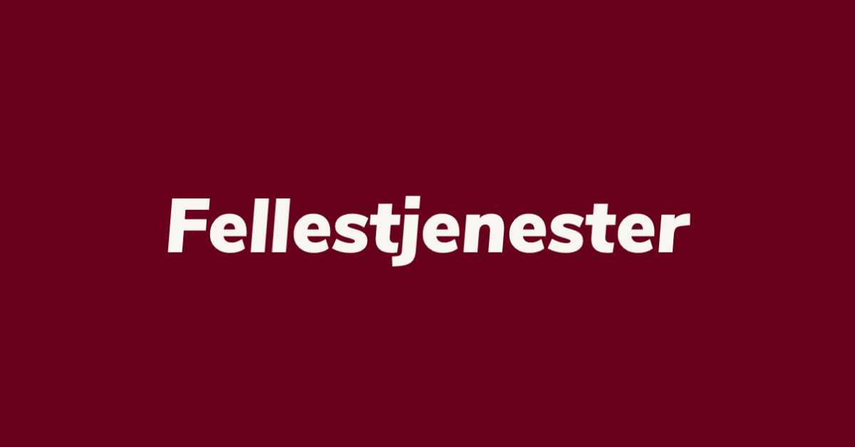Fellestjenester