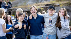 Konfirmanter på leir- Foto: Bo Mathisen