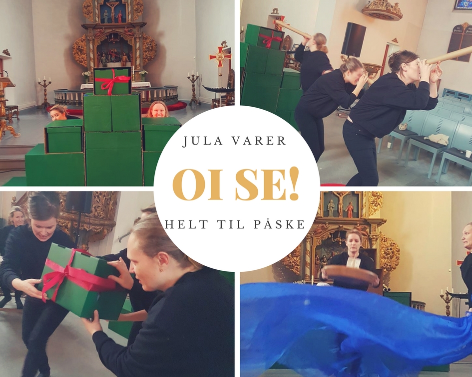 5 år: Oi se! Jula varer helt til påske!