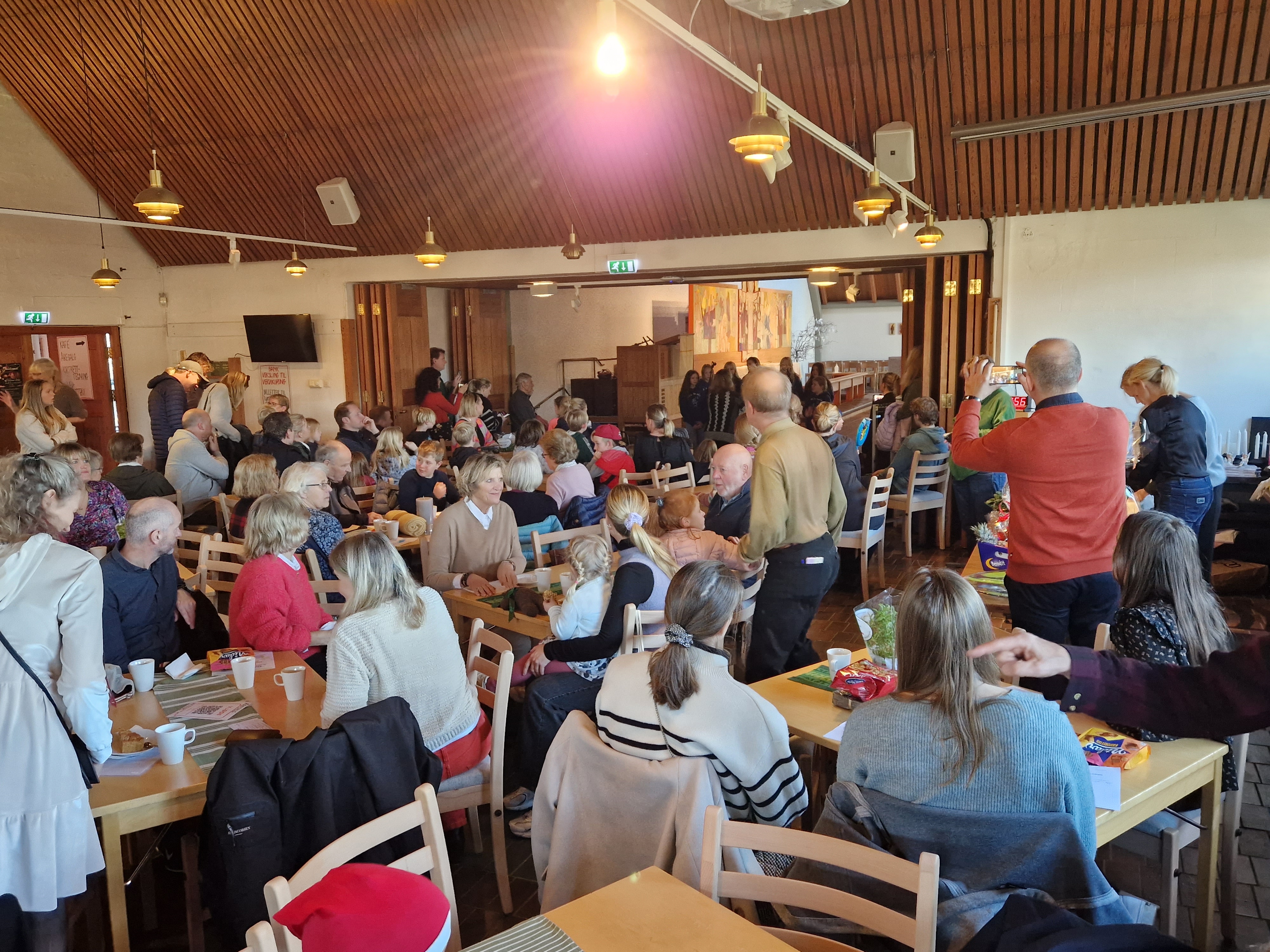 Førjulsmesse-forberedelser 