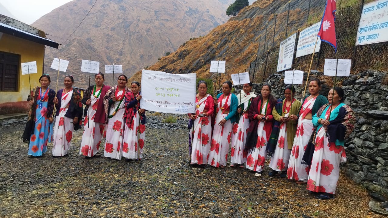 Kvinner i Nepal. Foto: HimalPartner