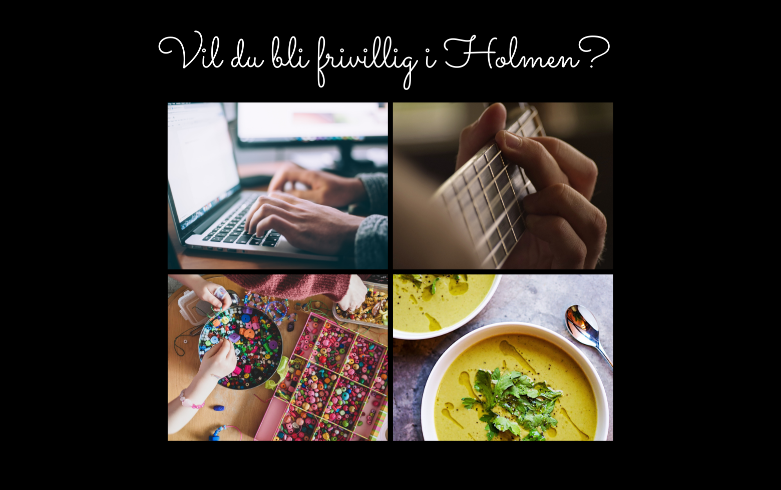 Vil du bli frivillig i Holmen? 