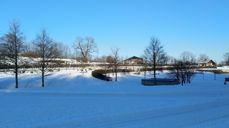 Østenstad kirkegård vinter 2021, Foto: Tormod Krogrud