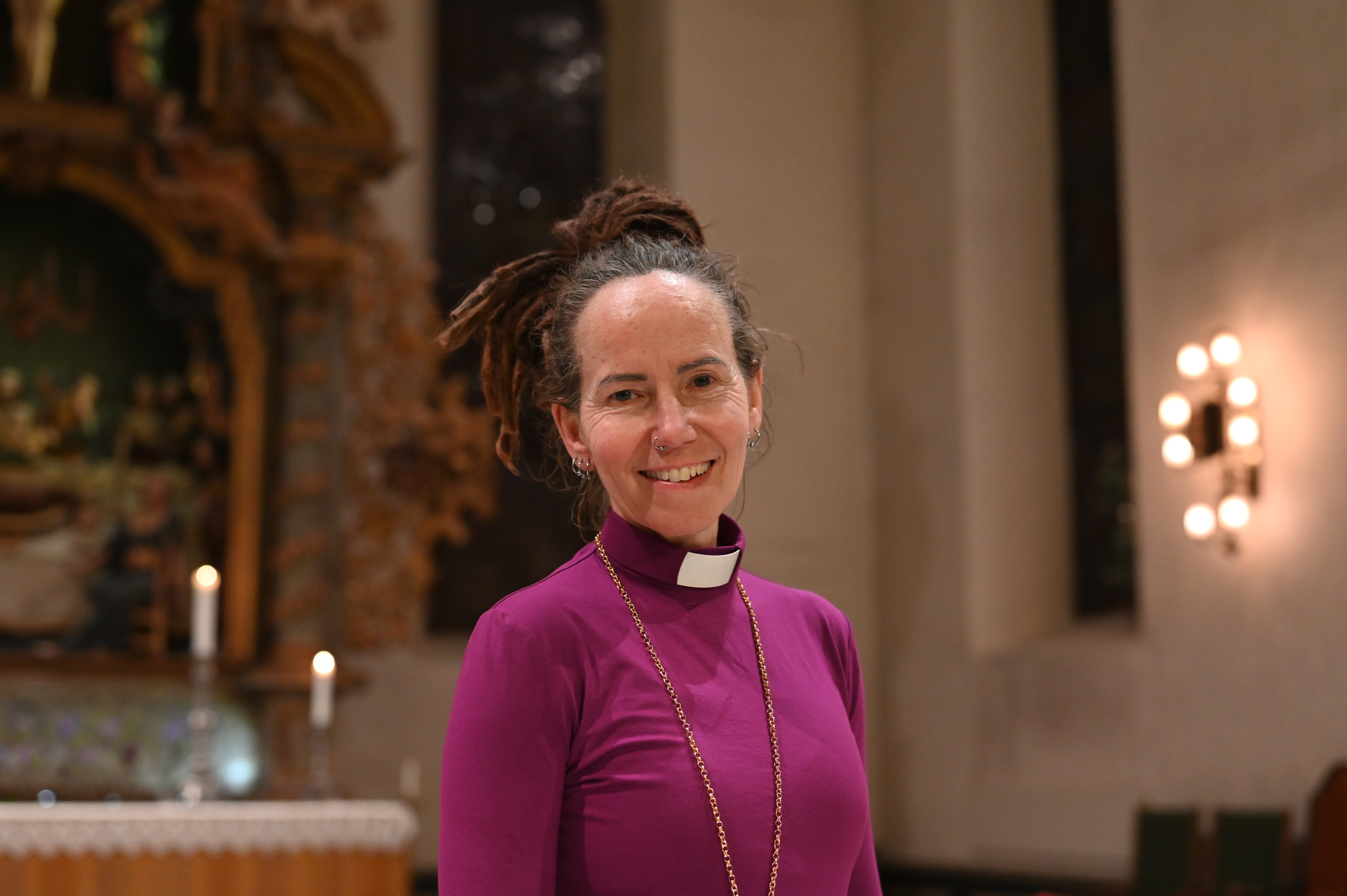 Biskop Sunniva gleder seg til bispevisitas på Hurumlandet i slutten av april. Foto: Andrea Hylland