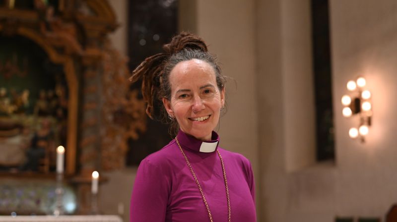 Biskop Sunniva gleder seg til bispevisitas på Hurumlandet i slutten av april. Foto: Andrea Hylland