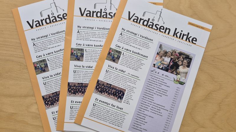 Høsten menighetsblad har ankommet