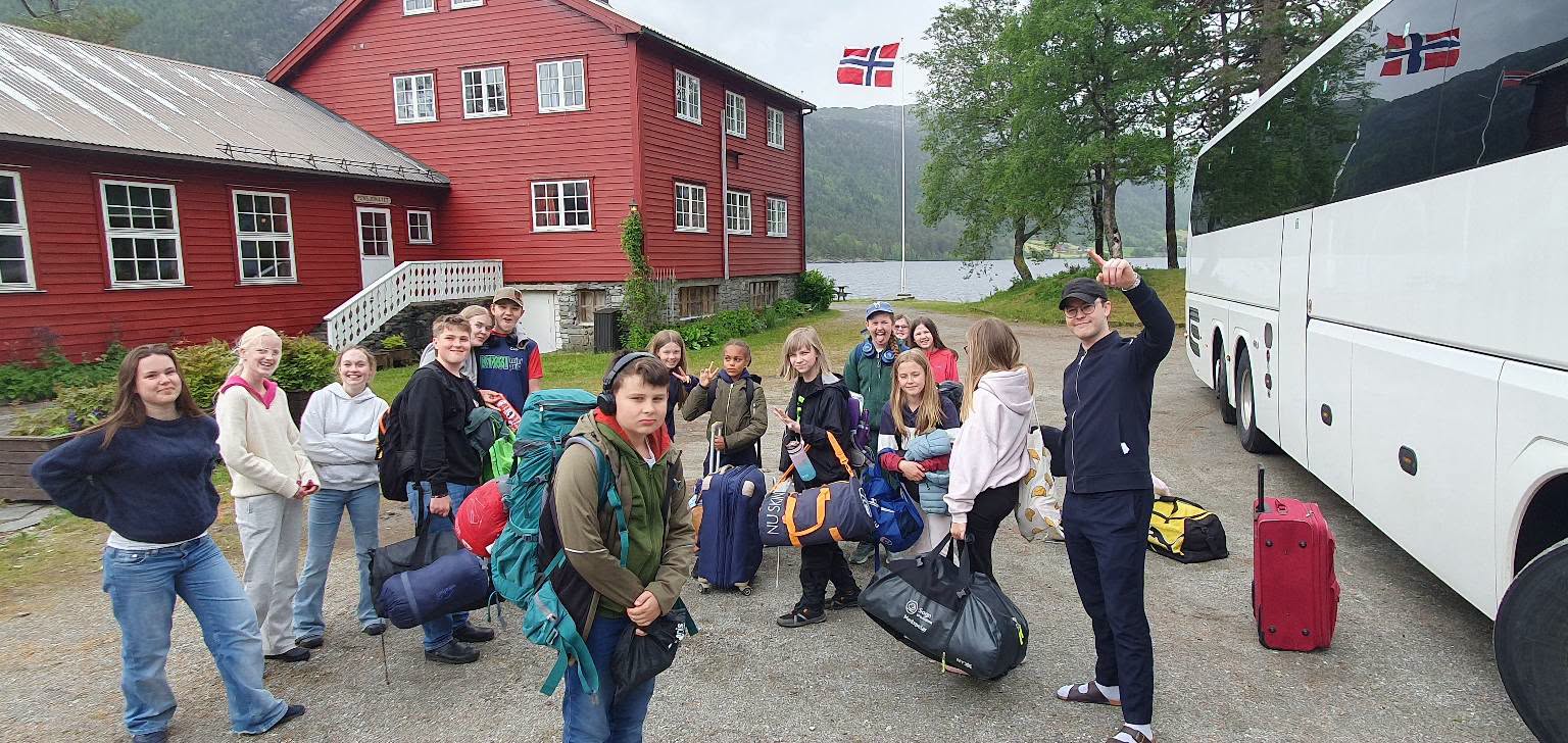 Bilde frå årets sommarleir på Nesholmen 2026