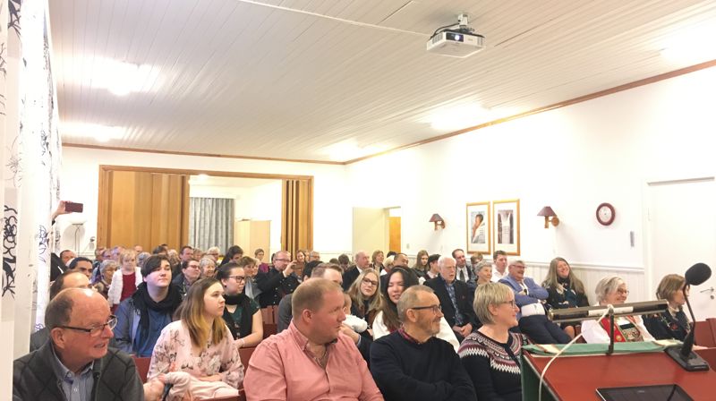 Gudsteneste i kyrkjelydshuset