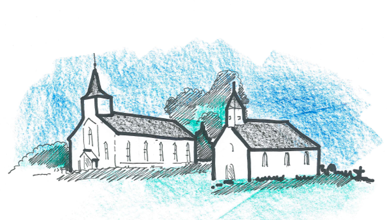 Austrheim kyrkje 150 år