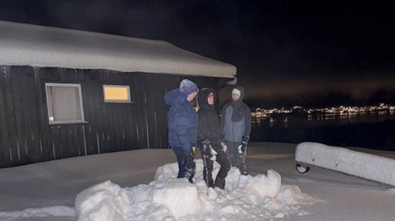 Konfirmantleir på Skoghus leirsted