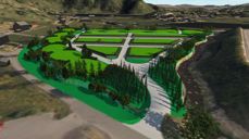 Illustrasjon fra landskapsarkitekt Erik Bjerkelund/Akasia AS.