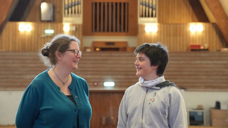 13-åring debuterer med orgelkonsert i Biskopshavn