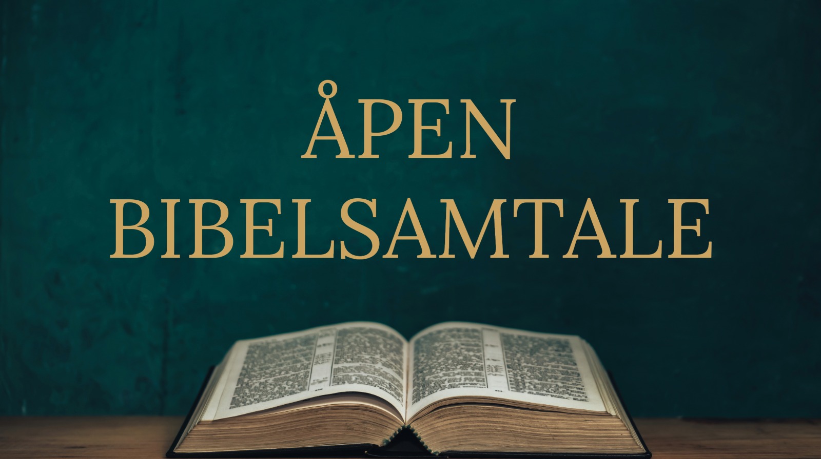 «Åpen bibelsamtale» i Åsane kirke fortsetter i høst.