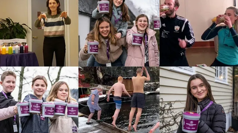 Håp i en dråpe vann! Støtt Åsane menighet sin bøsse for rent vann!