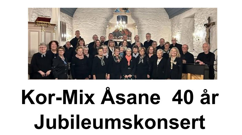 Kor-Mix Åsane 40 år Jubileumskonsert