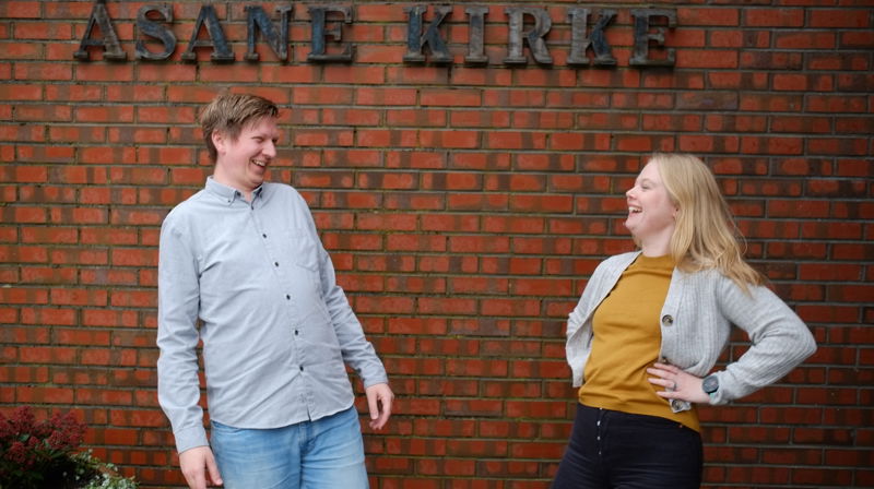 Kjetil Austad Endal og Siri Mjølsnes. Foto: Daniel Borge Kristensen