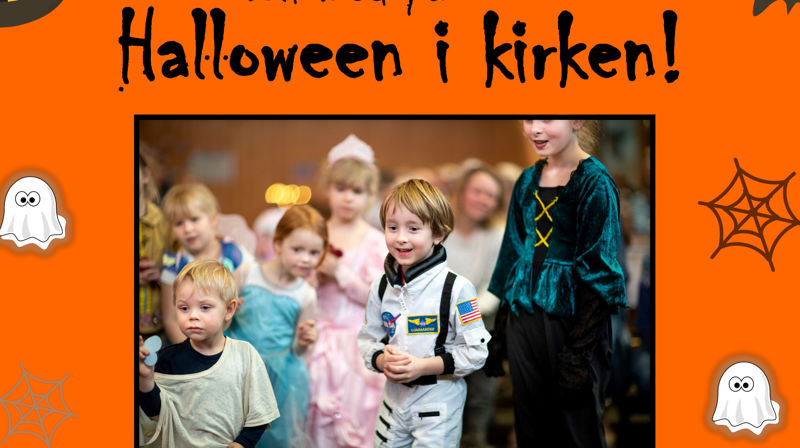 Halloween i kirken – for barn i alle aldre.