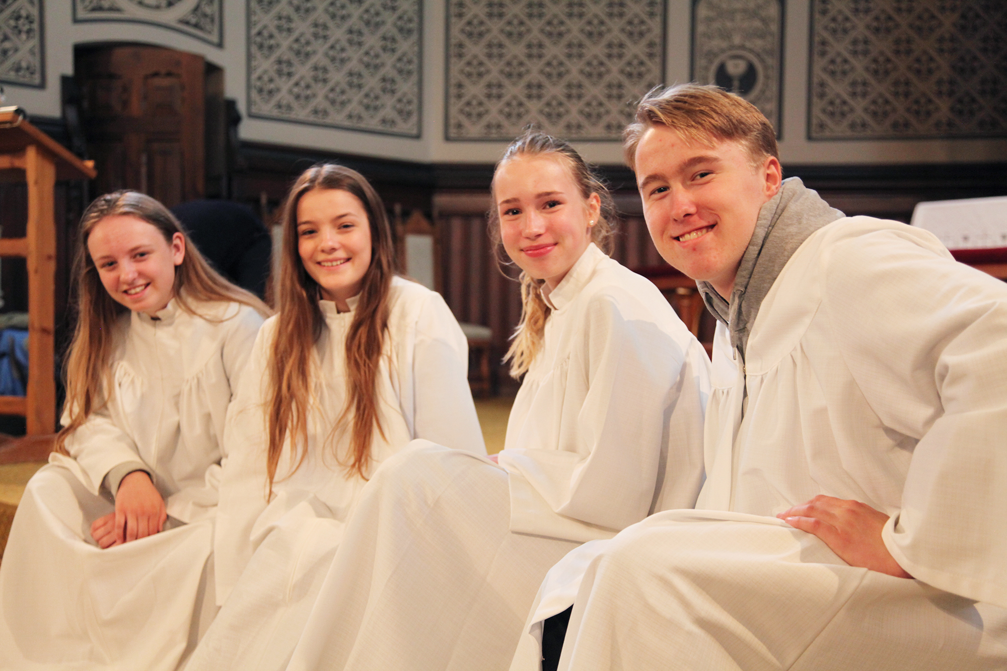 Konfirmanter i Johanneskirken