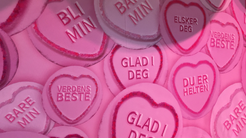 Love is in the air. Ta gjerne kontakt med oss dersom dere vurderer å gifte dere! Foto: Hilde K Wolter.