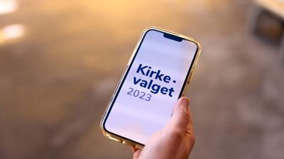 I år er det mulig med digital forhåndsstemming via mobil, nettbrett og PC. Foto: Kirkerådet.