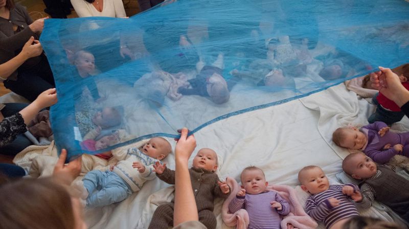 Babysang i Sælen kirke